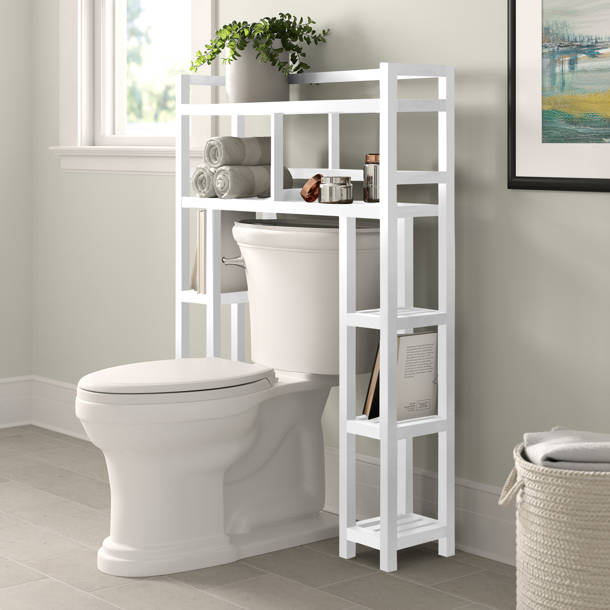 Latitude Run® Jordane Freestanding Over The Toilet Storage & Reviews